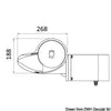 ITALWINCH Orchid windlass 12V-1700W-no drum-10mm