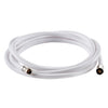 Nylon net shower hose white 2.5 m