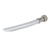 Boris shower white finish PVC hose 4 mm