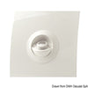Whale Twist shower hot/cold water, angled, grey