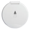 Classic Evo white deck shower PVC hose 2.5 mm Flat mounting