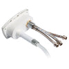 New Edge shower box cream PVC hose 2.5 mm Rear shower outlet