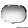 Oval neutral door chromed