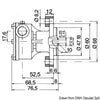Nauco FPR038/034 pump 3/8" outlets