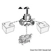 3-way fuel valve 1/4"