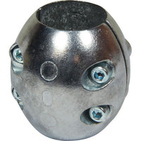 Performance Metals Zinc Shaft Ball Anode (1-1/2" Shaft)