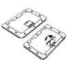 Grey inspection hatch anti-slip sufrace 280x380mm