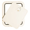 Cream inspection hatch removable lid 305 x 355mm