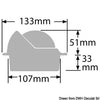 RITCHIE Wheelmark built-in compass 3" black/black