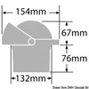 RITCHIE Wheelmark built-in compass 4"1/2 black/bla