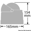 RITCHIE Wheelmark external compass 4"1/2 black/bla