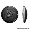 Pairs of dual cone ultra slim speakers 4" - black