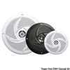 Pairs of dual cone ultra slim speakers 4" - black