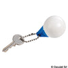 Spherical fender keyring blue/white