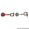"Monkey's fist" key ring