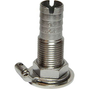 Osculati Stainless Steel 316 Skin Fitting (1/2" BSP, 18mm Hose Tail) 403583 17.523.11