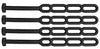 Rubber Combi Tensioner Strap - 4 Pack Black