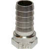 Osculati Stainless Steel 316 Hose Tail (1/2" BSP Female to 20mm Hose) 422238 17.210.03