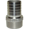 Osculati Stainless Steel 316 Hose Tail (2" BSPT Male to 50mm Hose) 422684 17.306.11