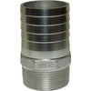 Osculati Stainless Steel 316 Hose Tail (2" BSPT Male to 60mm Hose) 422688 17.306.12