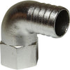 Osculati Stainless Steel 316 90 Degree Hose Tail (1" BSP to 30mm Hose) 422756 17.194.03
