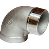 Osculati Stainless Steel 316 90 Degree Elbow (2" BSP Male/Female) 423048 17.124.07