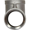 Osculati Stainless Steel 316 Equal Tee Fitting (Female Ports / 1" BSP) 423105 17.318.04