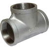 Osculati Stainless Steel 316 Equal Tee Fitting (Female Ports / 2" BSP) 423108 17.318.07