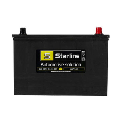 Starline 643 Commercial Starter Battery FLA (90Ah / + Right, - Left)