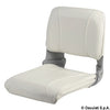 Seat foldable backrest and pull-out padding white
