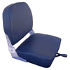 Seat w/foldable back navy blue vinyl cushion