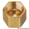 Brass nut for 8-mm copper tube, M14 x 1.5F pitch