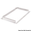 SS frame for drawer fridge mounting