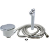 Osculati Chromed Shower Box with Mizar Push-Button Shower (2M Hose) 510673 15.150.06