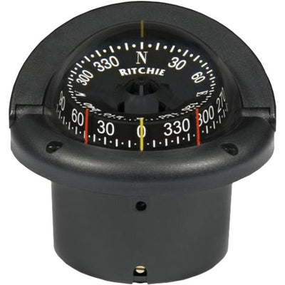 Ritchie Compass Helmsman HF-743 Combi Dial (Black / Flush Mount) 635110 25.083.31
