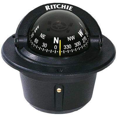 Ritchie Compass Explorer F-50 (Black / Flush Mount)