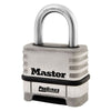 Masterlock Combination Padlock in Stainless Steel (57mm)