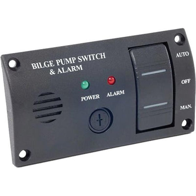 Osculati 3 Way Bilge Pump Switch Panel with Alarm (12V & 24V) 710264 16.608.12