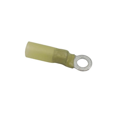 AMC Yellow Heat Shrink Ring Terminal (5.3mm ID / 10 Pack)