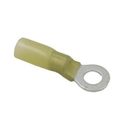 AMC Yellow Heat Shrink Ring Terminal (6.3mm ID / 10 Pack)