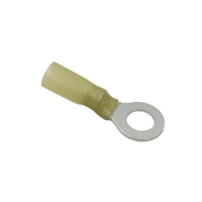 AMC Yellow Heat Shrink Ring Terminal (8.4mm ID / 10 Pack)