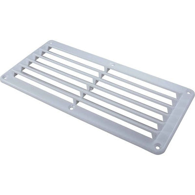 Osculati White Plastic Louvered Air Vent (260mm x 125mm) 813572 53.301.06