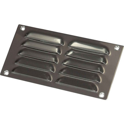 Osculati Stainless Steel Louvered Air Vent (152mm x 76mm) 813585 53.021.05