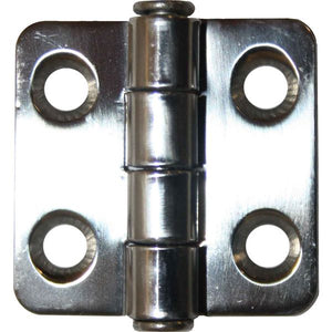 Osculati Stainless Steel Hinge (39mm x 38mm / Standard Pin) 831401 38.840.58