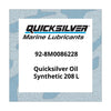 Quicksilver Oil Synthetic 208 L