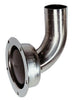 VETUS Stainless steel breather nipple Ø 38 mm. angled