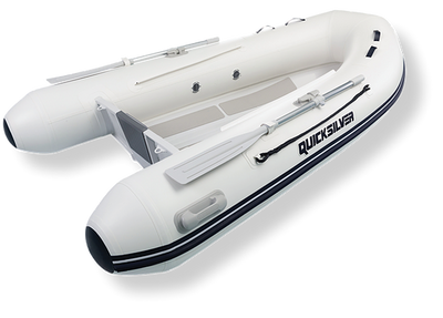 WHITE ALU-RIB ULTRA LIGHT 290 Quicksilver Inflatable RIB