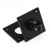Bulgin Low Flange/Flush Mount Socket, Cap & Screws Kit, IP68 - 2 Pin