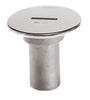 VETUS Stainless steel filler cap "WATER" for hose Ø 38 mm, cover Ø 87 mm