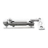 AG Chrome Barrel Bolt Latch (3" / Cranked)